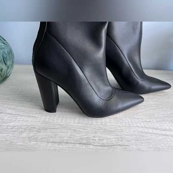 Guess Women's Abbale Block Heel Mid Calf Boots