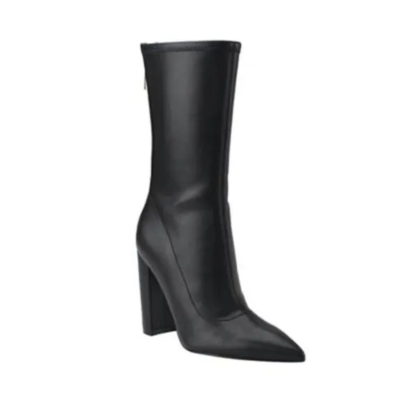 Guess Women's Abbale Block Heel Mid Calf Boots