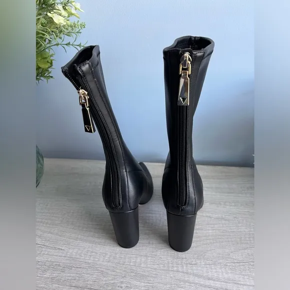 Guess Women's Abbale Block Heel Mid Calf Boots