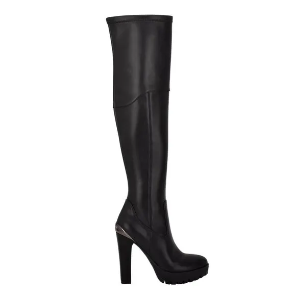 GUESS Women's Taylin Over The Knee Narrow Calf Boots