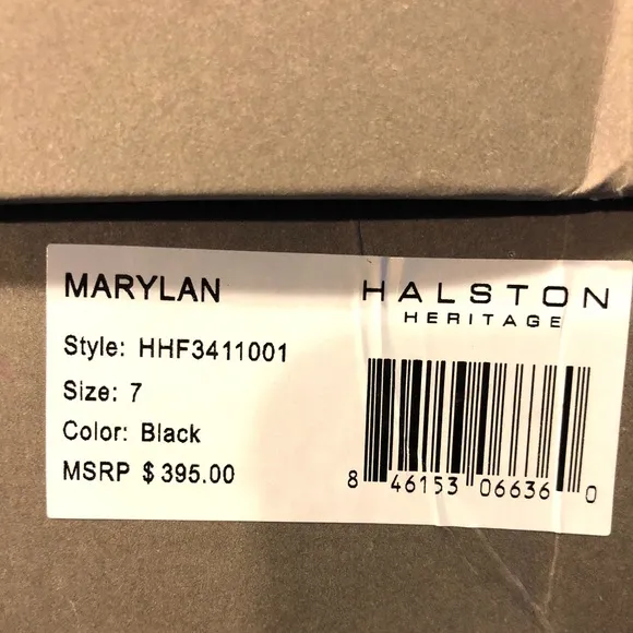 Halston Heritage Leather worn 1x in box