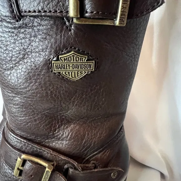 Harley Davidson Moto Serina Boots Size 6.5