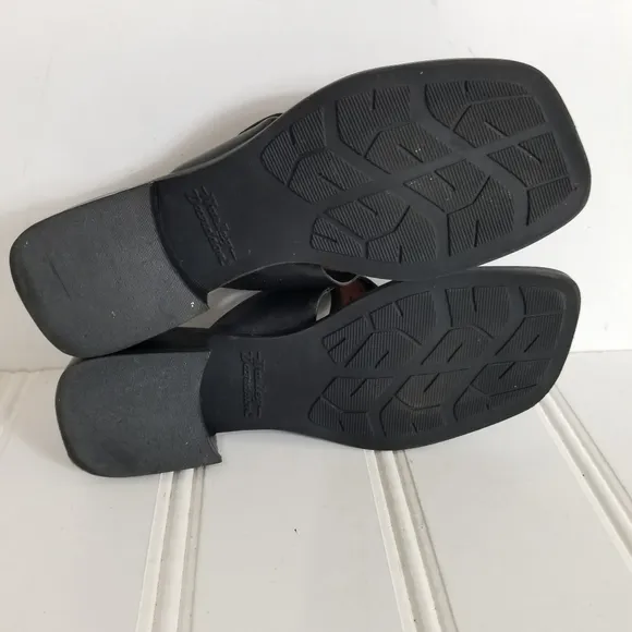 Harley Davidson Sandals Womens Size 6.5 Black Chunky  Leather Summer Shoes