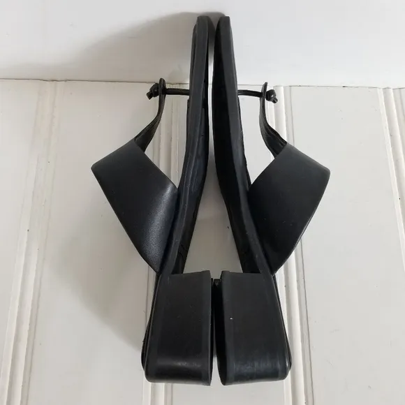 Harley Davidson Sandals Womens Size 6.5 Black Chunky  Leather Summer Shoes