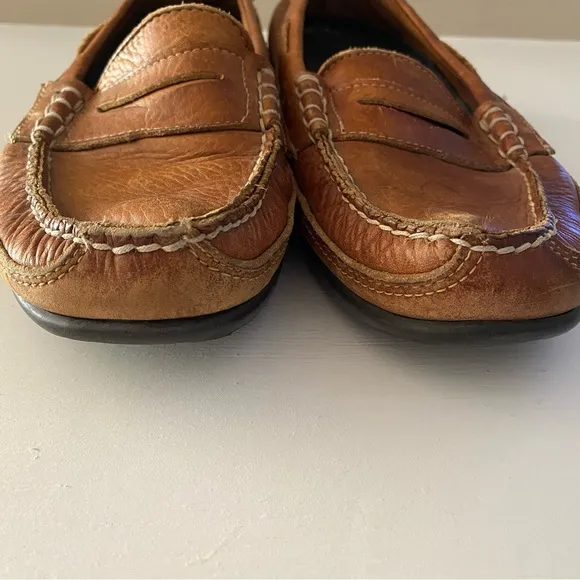 HH Brown RoadMocs Slip-on Loafers Driving Shoes