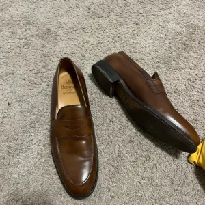 High quality mens Penny loafers Brown Boxcalf