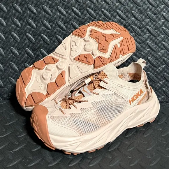 Hoka Hopara 2 Sandals Cream Cedar 1147670 CMCD Womens Size 8 B