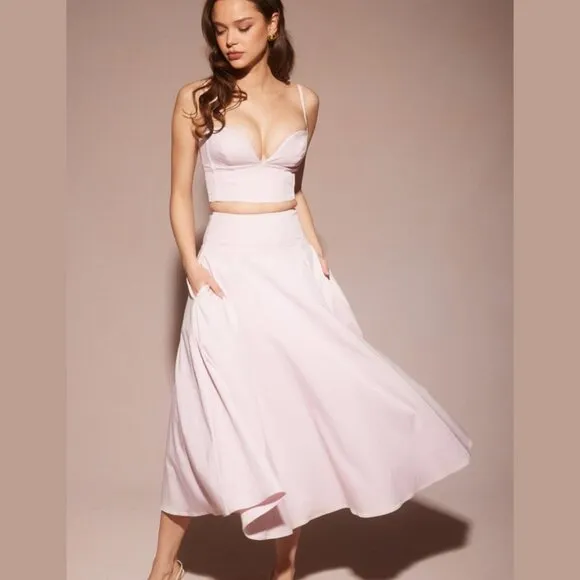 House of CB Women's Pink Skirt