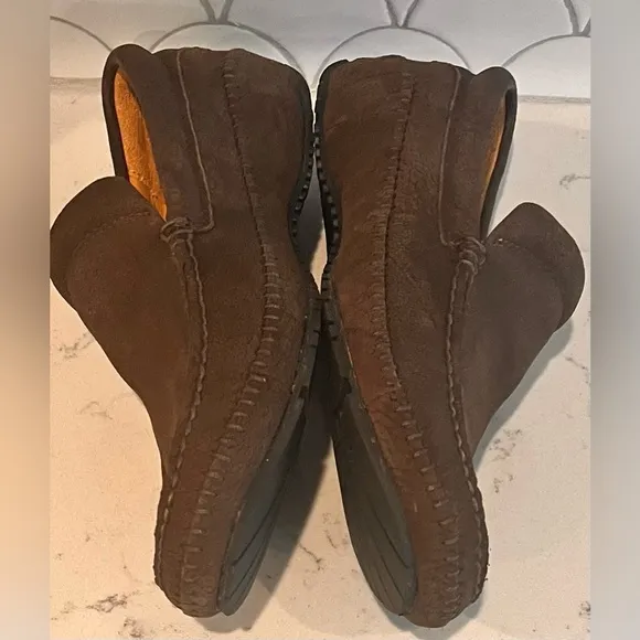 H.S. Trask‎ Suede Driving Loafers Brown Size Men’s 10.5