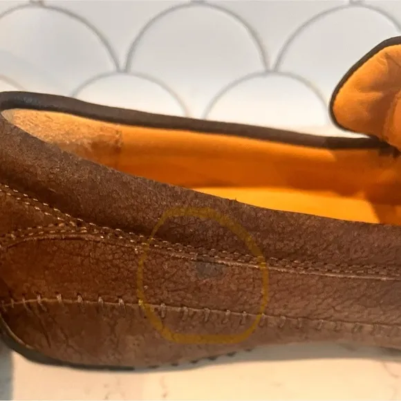 H.S. Trask‎ Suede Driving Loafers Brown Size Men’s 10.5