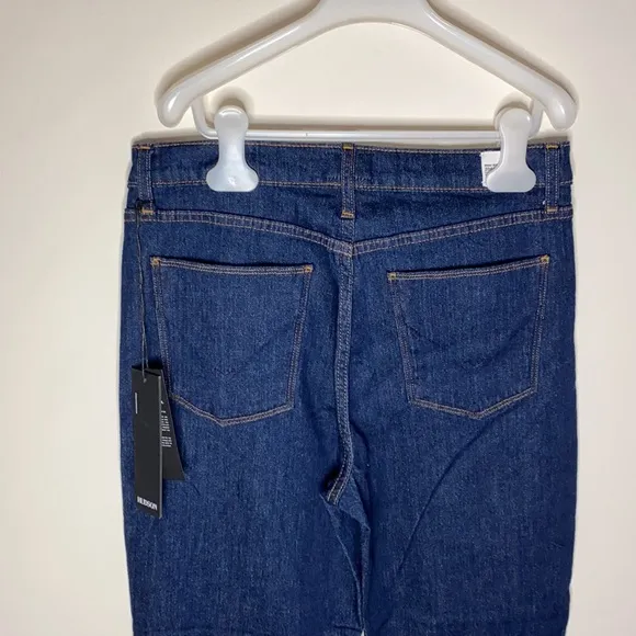 Hudson Zoeey high rise deep cuff crop dark jeans size 26