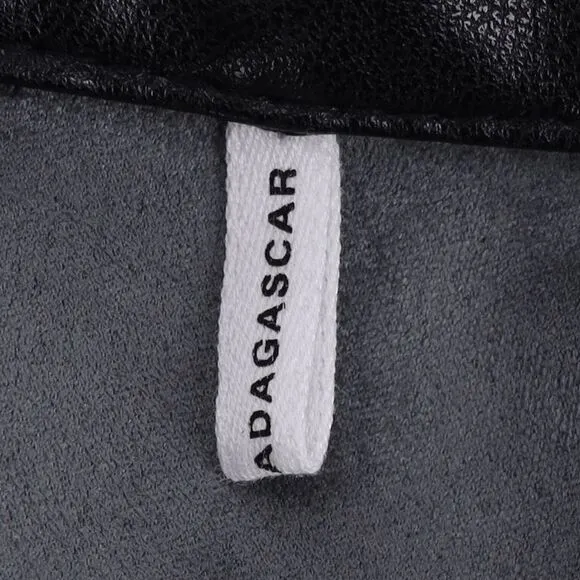 Isabel Marant Etoile Breanne Midi Skirt in Black Faux Leather