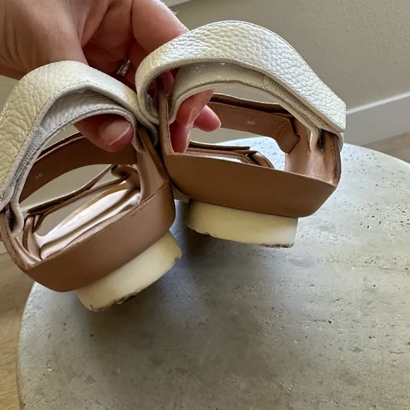 Issey Miyake x United Nude Lilt Sandal, size 36