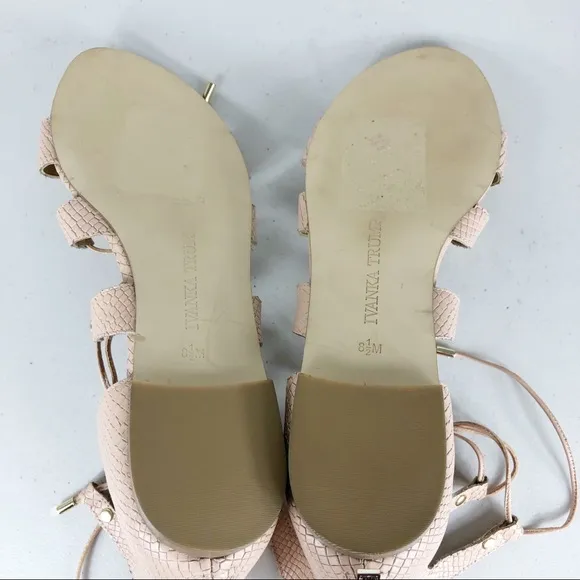 Ivanka Trump Sandals Size 8.5 Pink