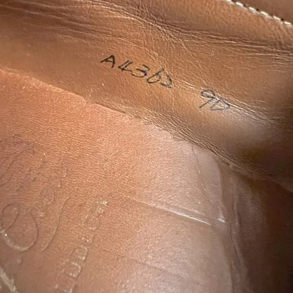 J. CREW LUDLOW PENNY LOAFERS 9 D Goodyear Welt A 4362 in English Tan Whiskey