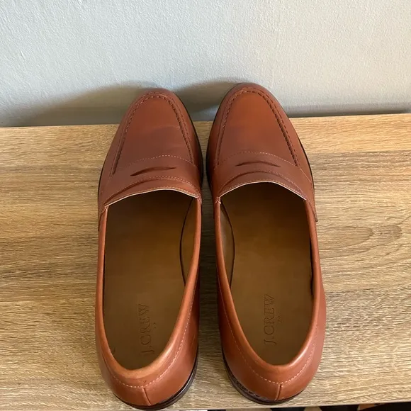 J. Crew Men’s Classic Penny Loafers - 12