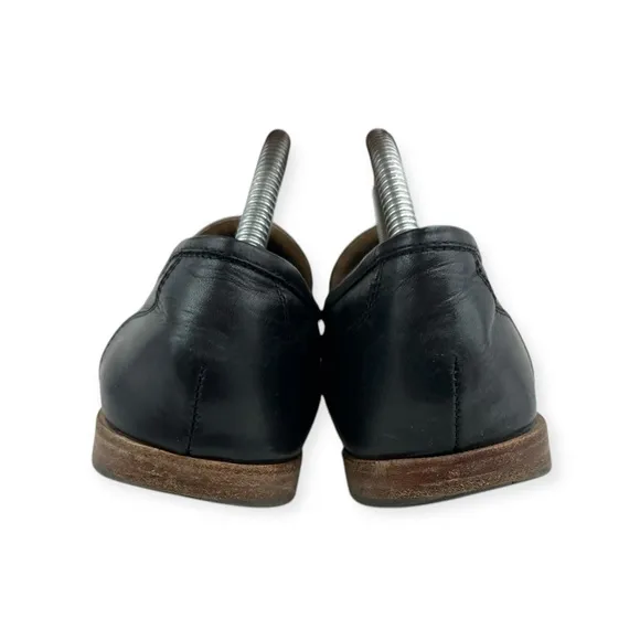 J. Crew Ryan Black Leather Penny Loafers Size: 11