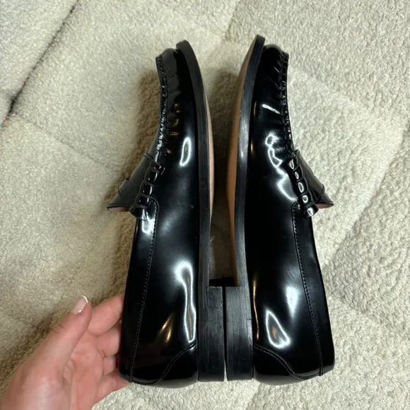 J. Crew Winona Penny Loafers In Spazzolato Leather