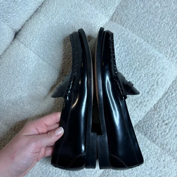 J. Crew Winona Penny Loafers In Spazzolato Leather