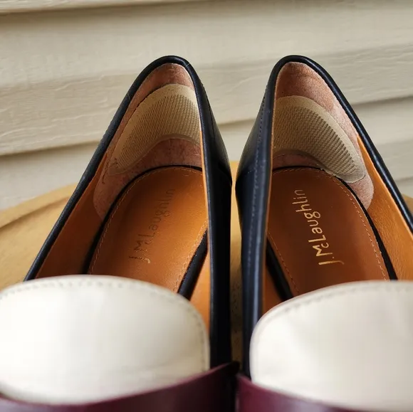 J. McLaughlin Penny loafers with tassel Wenona heels size 9