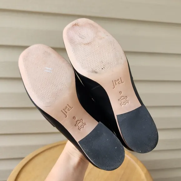 J. McLaughlin Penny loafers with tassel Wenona heels size 9