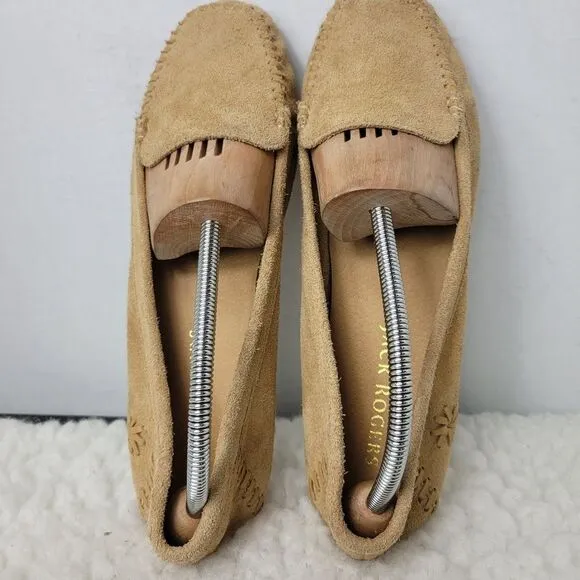 Jack Roger’s Women's Shoes Size 11 Brown Suede Penny Loafers