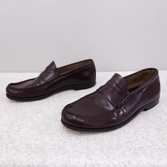 JARMAN Leather Penny Loafers Men's US 11 D