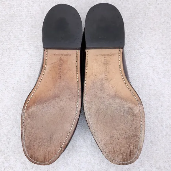 JARMAN Leather Penny Loafers Men's US 11 D