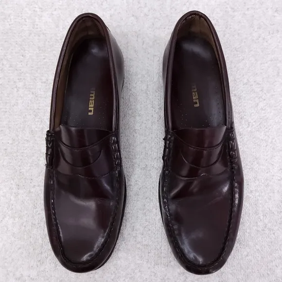 JARMAN Leather Penny Loafers Men's US 11 D