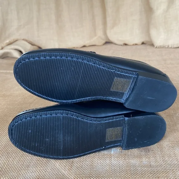 JCREW Boys Camden Leather Slip on Penny Loafers BS586