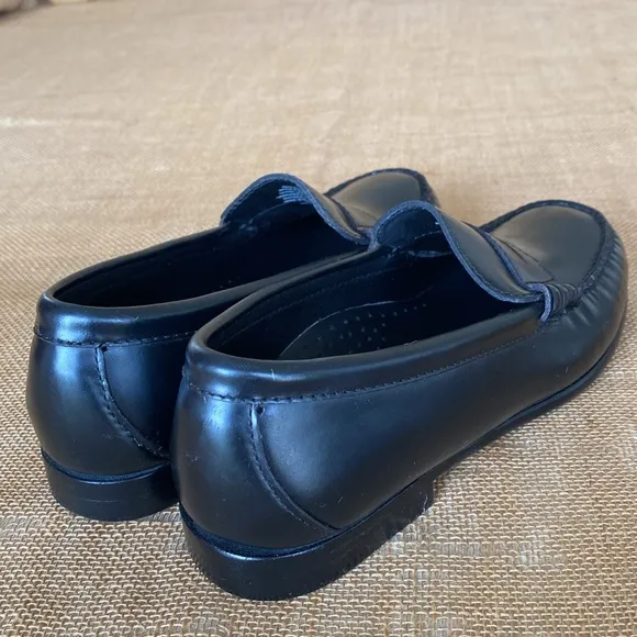 JCREW Boys Camden Leather Slip on Penny Loafers BS586