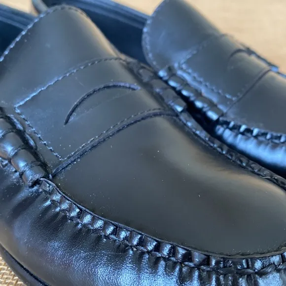 JCREW Boys Camden Leather Slip on Penny Loafers BS586