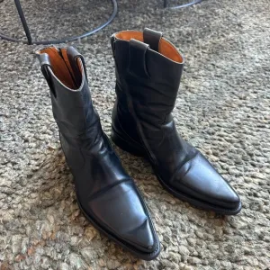 Jean Baptiste Rautureau Leather western boots