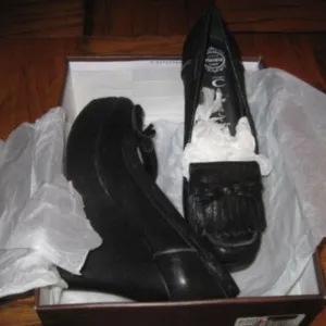 Jeffery Campbell Allison Vintage Platform Penny Loafers NIB