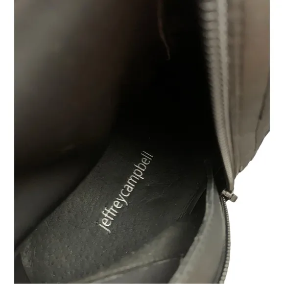 Jeffery Campbell Bottines Stomped Ok Over The Knee Boots Size 40 NEW
