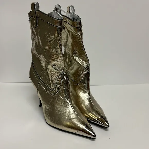 Jeffrey Campbell El Paso Boots Size 10
