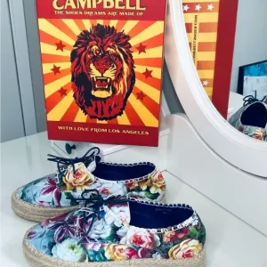 JEFFREY CAMPBELL Floral Espadrilles
