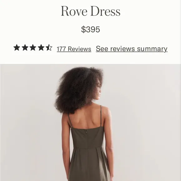 Jenni Kayne Rove  Midi Dress in Moss XS