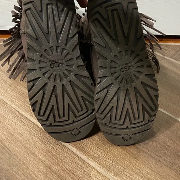 Jimmy Choo &amp; UGG Fringe Boots Size: 6