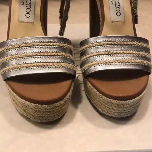 Jimmy Choo Mayje Rope Platform Sandal