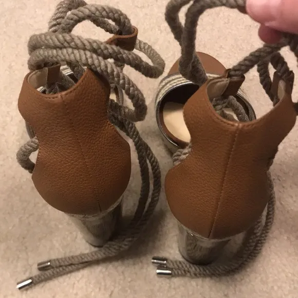 Jimmy Choo Mayje Rope Platform Sandal