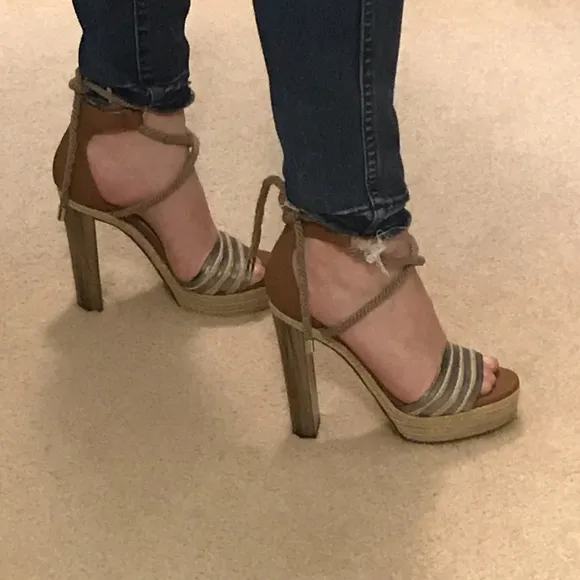 Jimmy Choo Mayje Rope Platform Sandal