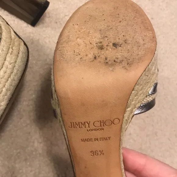 Jimmy Choo Mayje Rope Platform Sandal