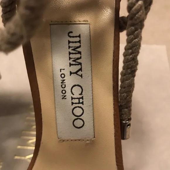 Jimmy Choo Mayje Rope Platform Sandal