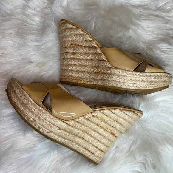 Jimmy Choo Phyllis Espadrilles Wedge Sandals 40/10