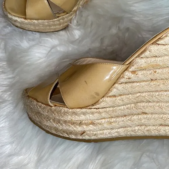 Jimmy Choo Phyllis Espadrilles Wedge Sandals 40/10