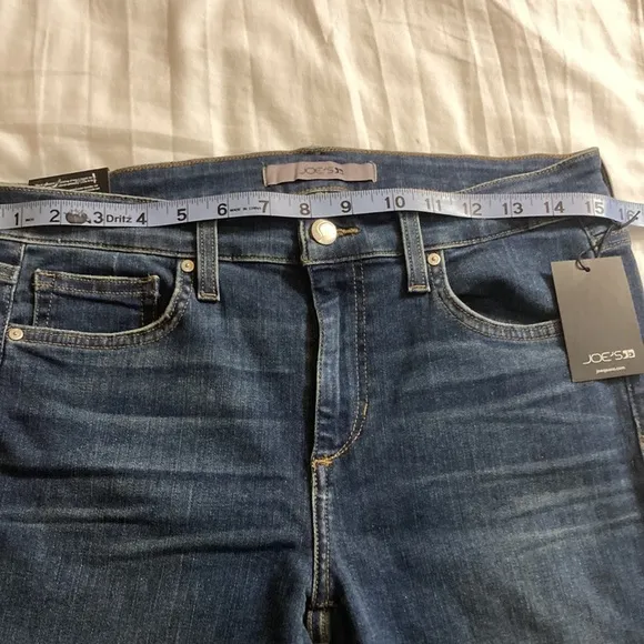 Joe's Raw Hem Ankle Skinny Jeans in Myra, size 29 US 5-pocket denim