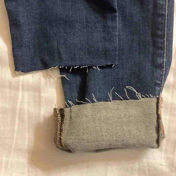Joe's Raw Hem Ankle Skinny Jeans in Myra, size 29 US 5-pocket denim