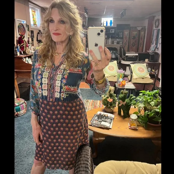 Johnny was burnout dress XS like new