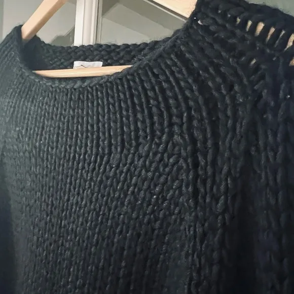 Johnny Was CALME CHUNKY FUNNEL NECK SWEATER- size XXL